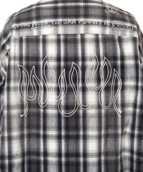 Maison MIHARA YASUHIRO(メゾンミハラヤスヒロ)の「Vintage Like Check Shirt(シャツ/ブラウス・メンズ・ブラック/レッド・46/44/48)」の10枚目の写真