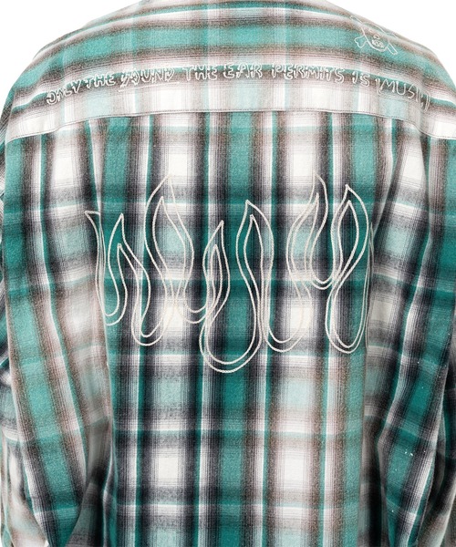 Maison MIHARA YASUHIRO(メゾンミハラヤスヒロ)の「Vintage Like Check Shirt(シャツ/ブラウス・メンズ・ブラック/レッド・46/44/48)」の18枚目の写真