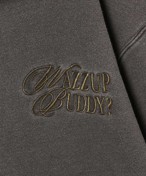 PBLIM（ページボーイリム）の「《UNISEX/セットアップ対応》ロゴジップフーディ（パーカー・レディース・チャコールグレー/カモフラージュ/杢グレー・SMALL/MEDIUM）」の6枚目の写真