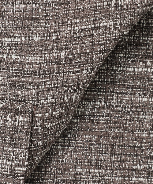 ライトツイードピークドラペルジャケット（テーラードジャケット