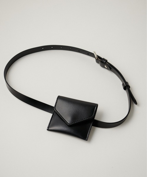 LARUTA(ラルータ)の「【LARUTA】レターミニBAG付きベルト(ベルト・レディース・ブラック/キャメル・FREE)」の17枚目の写真