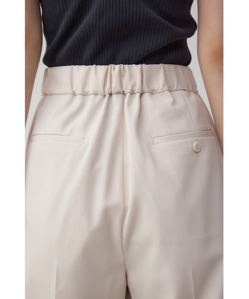 AZUL by moussy(アズールバイマウジー)の「C/T 2タックイージースラックス(スラックス・レディース・ブラック/アイボリー/グレー・SMALL/MEDIUM)」の11枚目の写真