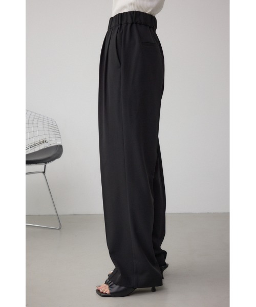 AZUL by moussy(アズールバイマウジー)の「C/T 2タックイージースラックス(スラックス・レディース・ブラック/アイボリー/グレー・SMALL/MEDIUM)」の18枚目の写真