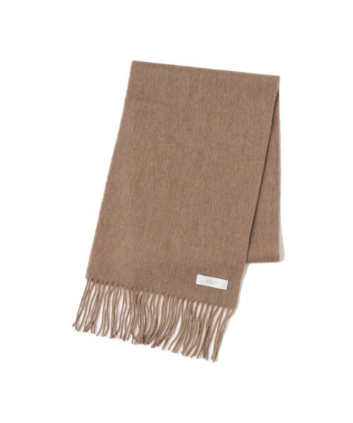 B:MING by BEAMS（ビーミングバイビームス）の「ウール ソリッド マフラー（ユニセックス）（マフラー・メンズ・レッド/ネイビー/ベージュ/ブラック・ONE SIZE）」の10枚目の写真