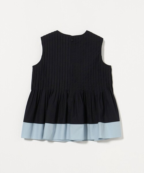 ユナイテッドアローズ シルクノースリーブ UNITED ARROWS コットンシルク シルキータックノースリーブ