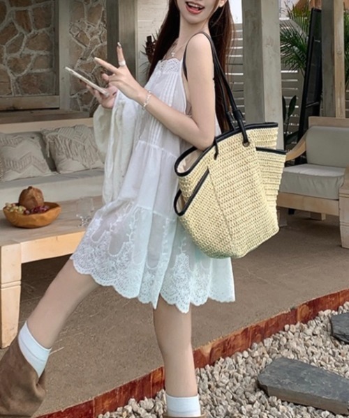 〖当時品〗LIZLISA ホワイトレースリボンノースリーブワンピース 2025年最新】LIZ LISA カラー：ホワイト系 ノースリーブの人気