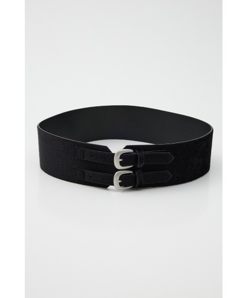 LAGUA GEM（ラグアジェム）の「COAT FLOW ベルト（ベルト・レディース・ブラック/ベージュ・FREE）」の3枚目の写真