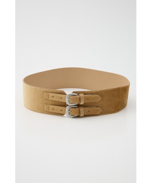 LAGUA GEM（ラグアジェム）の「COAT FLOW ベルト（ベルト・レディース・ブラック/ベージュ・FREE）」の8枚目の写真