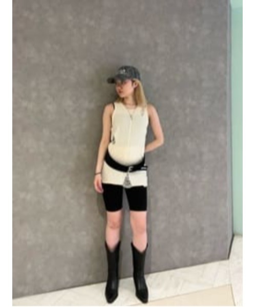 LAGUA GEM（ラグアジェム）の「COAT FLOW ベルト（ベルト・レディース・ブラック/ベージュ・FREE）」の17枚目の写真