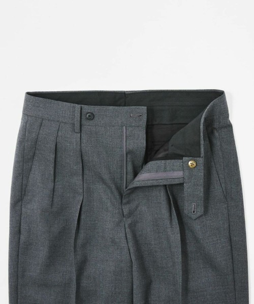 BRITISH MADE(ブリティッシュメイド)の「オフィサーパンツ/ポーツマス(ベルトループ付き)(MEN) 全1色(その他パンツ・メンズ・グレー・S)」の6枚目の写真