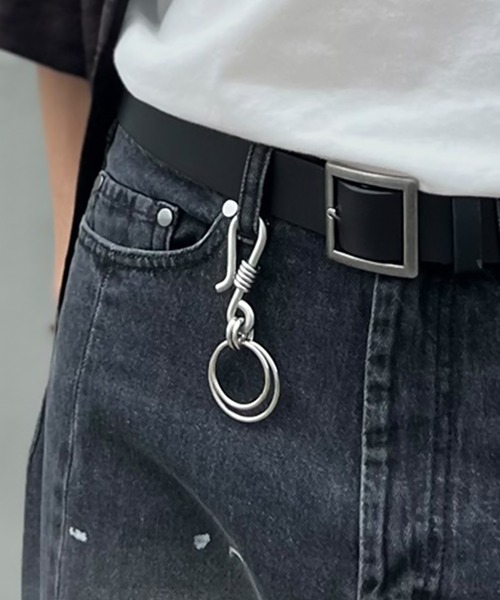 SBG(エスビー)の「インフルエンサー ken × SBG ツイストダブルフープキーリング(キーケース/キーアクセサリー・メンズ・シルバー・FREE)」の16枚目の写真