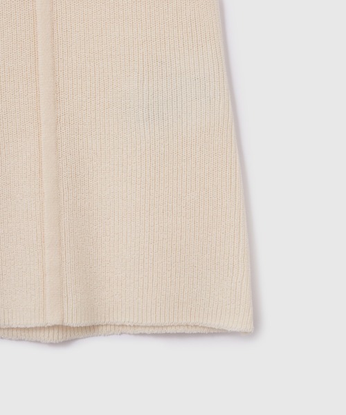 VICKY（ビッキー）の「ビスチェ風切り替えニットトップス≪手洗い可能≫（ニット/セーター・レディース・オフホワイト/ブラック・M）」の7枚目の写真