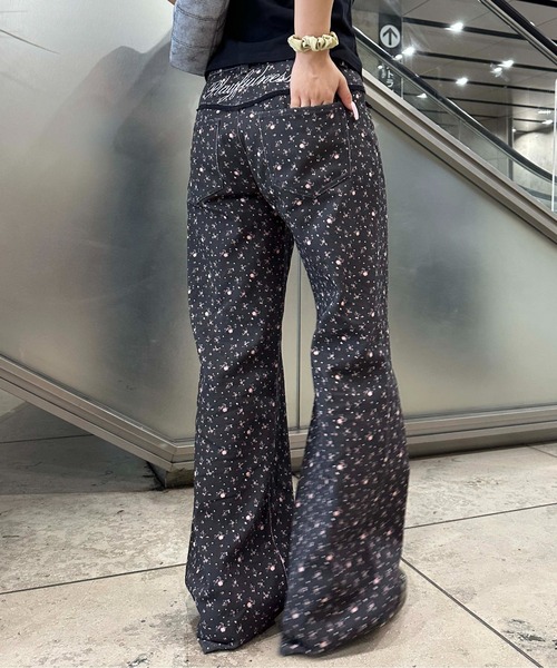 sedacle girl（セダクルガール）の「アソート総柄ヒップ刺繍パンツ（その他パンツ・レディース・チャコールグレー/カーキ/ダークグレー・SMALL/MEDIUM）」の20枚目の写真