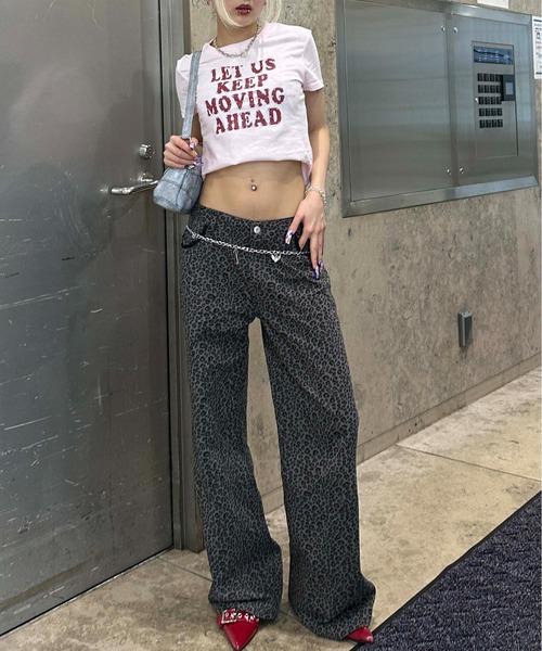 アソート総柄ヒップ刺繍パンツ（その他パンツ）｜sedacle girl