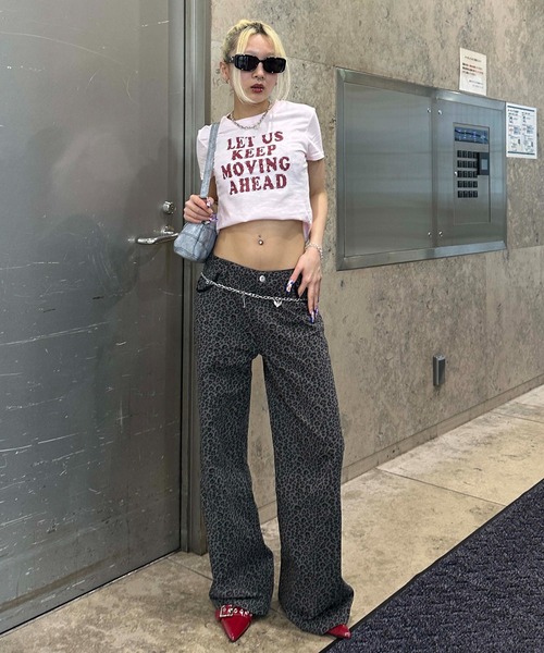 sedacle girl（セダクルガール）の「アソート総柄ヒップ刺繍パンツ（その他パンツ・レディース・チャコールグレー/カーキ/ダークグレー・SMALL/MEDIUM）」の10枚目の写真