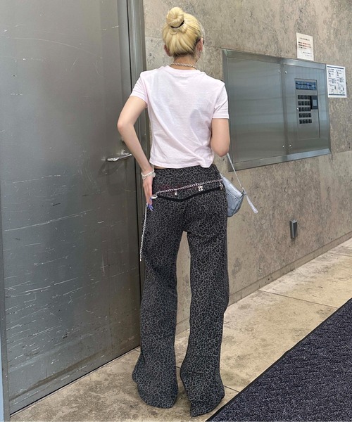 sedacle girl（セダクルガール）の「アソート総柄ヒップ刺繍パンツ（その他パンツ・レディース・チャコールグレー/カーキ/ダークグレー・SMALL/MEDIUM）」の8枚目の写真