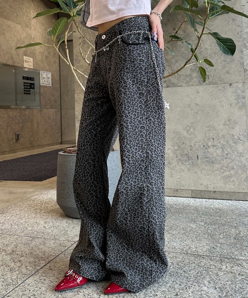 sedacle girl（セダクルガール）の「アソート総柄ヒップ刺繍パンツ（その他パンツ・レディース・チャコールグレー/カーキ/ダークグレー・SMALL/MEDIUM）」の13枚目の写真