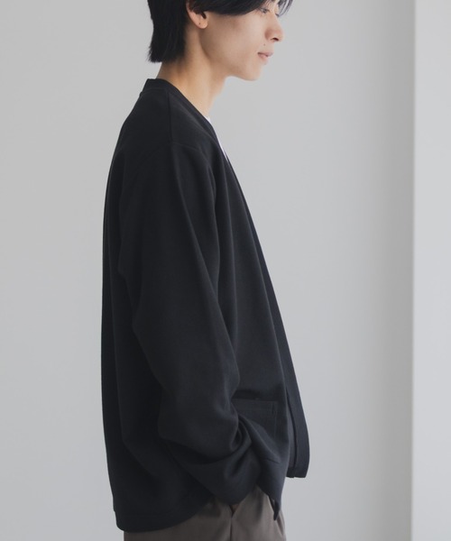 NAVY(ネイビー)の「NAVY 着流しカーディガンサンブル【UVカット】(アンサンブル・メンズ・ブラウン/ネイビー/ブラック/グレー・S/M/L/XL)」の13枚目の写真