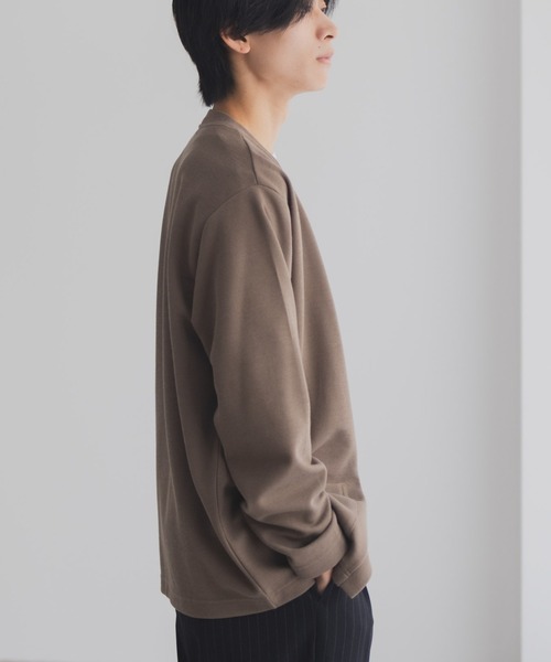 NAVY(ネイビー)の「NAVY 着流しカーディガンサンブル【UVカット】(アンサンブル・メンズ・ブラウン/ネイビー/ブラック/グレー・S/M/L/XL)」の16枚目の写真