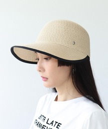 Three Four Time（スリーフォータイム）の「モチーフ付きウィンサムバイザーキャップ（キャップ）」