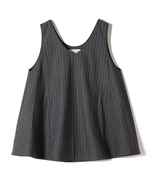 SHIPS(シップス)の「SHIPS NINE CASE:〈手洗い可能〉ストライプ チュニック(チュニック・レディース・グレー・ONE SIZE)」の16枚目の写真