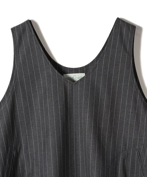 SHIPS(シップス)の「SHIPS NINE CASE:〈手洗い可能〉ストライプ チュニック(チュニック・レディース・グレー・ONE SIZE)」の20枚目の写真