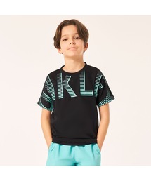 OAKLEY（オークリー）の「オークリー ENHANCE MESH SS TEE YTR 7.0/ Tシャツ / 吸汗速乾 / YOUTH・KIDS /キッズ・ユース /OAKLEY（Tシャツ/カットソー）」
