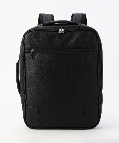 COMME CA ISM（コムサイズム）の「【PC対応】2WAY スクエアー バッグ（バックパック/リュック・メンズ・ブラック・FREE）」の21枚目の写真