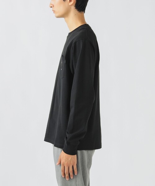 BEAMS HEART（ビームスハート）の「【ユニセックス】トトノイ & ジム ベアー ロング スリーブ Tシャツ（Tシャツ/カットソー・メンズ・ブラック/ホワイト・M/S/XL/L）」の10枚目の写真