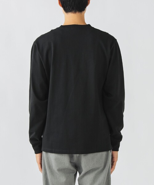 BEAMS HEART（ビームスハート）の「【ユニセックス】トトノイ & ジム ベアー ロング スリーブ Tシャツ（Tシャツ/カットソー・メンズ・ブラック/ホワイト・M/S/XL/L）」の11枚目の写真