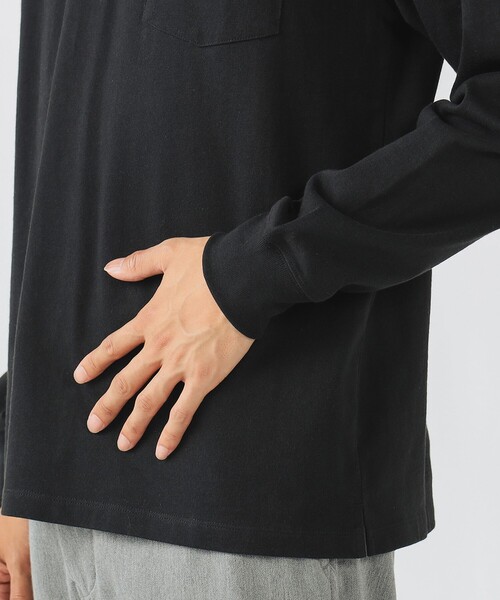 BEAMS HEART（ビームスハート）の「【ユニセックス】トトノイ & ジム ベアー ロング スリーブ Tシャツ（Tシャツ/カットソー・メンズ・ブラック/ホワイト・M/S/XL/L）」の13枚目の写真