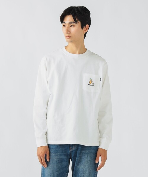 BEAMS HEART（ビームスハート）の「【ユニセックス】トトノイ & ジム ベアー ロング スリーブ Tシャツ（Tシャツ/カットソー・メンズ・ブラック/ホワイト・M/S/XL/L）」の21枚目の写真