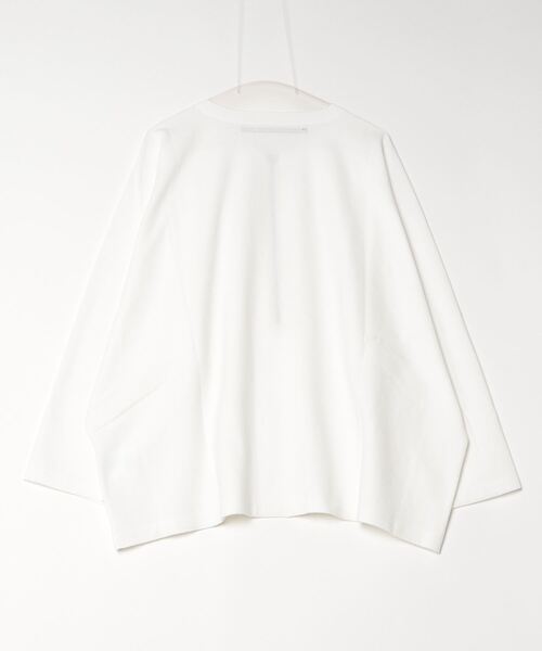 my beautiful landlet(マイビューティフルランドレット)の「【my beautiful landlet】 PONTE KNIT FRONT ZIP PULLOVER(その他トップス・メンズ・ホワイト/ブラック/カーキ/グレー・0/1)」の14枚目の写真