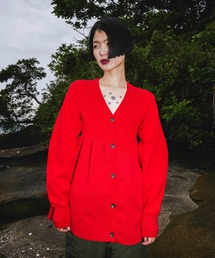 OMMO TUCK FLARE KNIT CD