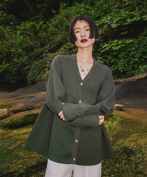 OMMO カーディガン CAMBIO（カンビオ） カーディガン mcg3078-「HIMALAYAN CLIMBERS HAND