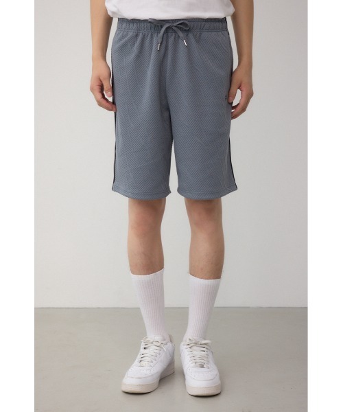 AZUL by moussy(アズールバイマウジー)の「パイピングラインショーツ(スラックス・メンズ・グレー/ブラック・MEDIUM/LARGE)」の13枚目の写真