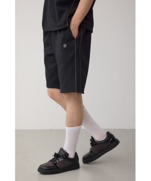 AZUL by moussy(アズールバイマウジー)の「パイピングラインショーツ(スラックス・メンズ・グレー/ブラック・MEDIUM/LARGE)」の20枚目の写真