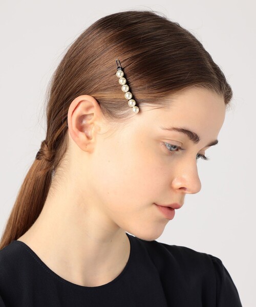 ALEXANDRE DE PARIS パールボールピン（ヘアピン）｜ALEXANDRE DE