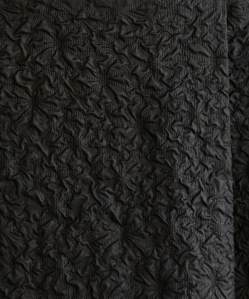 BONLECILL noir(ボンルシールノワール)の「【BONLECILL noir】ショルダーリボン膨れジャガードキャミワンピース(ワンピース・レディース・ブラック/アイボリー・FREE)」の19枚目の写真