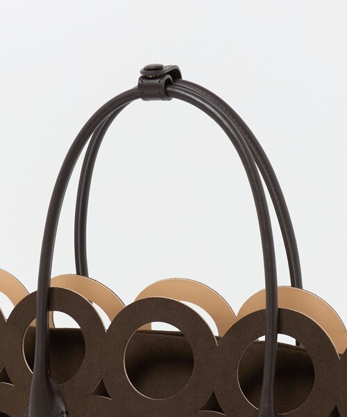 MARY AL TERNA（メアリオルターナ）の「＜MARY AL TERNA＞MAZE トートバッグ（トートバッグ・レディース・ダークブラウン・FREE）」の9枚目の写真