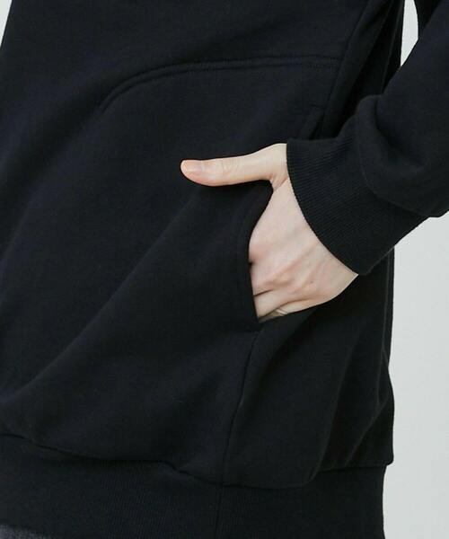 FRAPBOIS（フラボア）の「リブネックスウェット（スウェット・レディース・グレー/ブラック・1/2）」の9枚目の写真