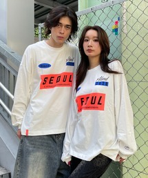 ALAND | 【UNISEX】ALAND／アソートプリントロンT(Tシャツ/カットソー)