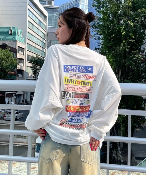 ALAND（エーランド）の「【UNISEX】ALAND／アソートプリントロンT（Tシャツ/カットソー・レディース・その他4/その他1/その他2/その他3/その他5・MEDIUM/LARGE）」の3枚目の写真