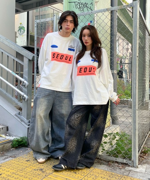 ALAND（エーランド）の「【UNISEX】ALAND／アソートプリントロンT（Tシャツ/カットソー・レディース・その他4/その他1/その他2/その他3/その他5・MEDIUM/LARGE）」の6枚目の写真