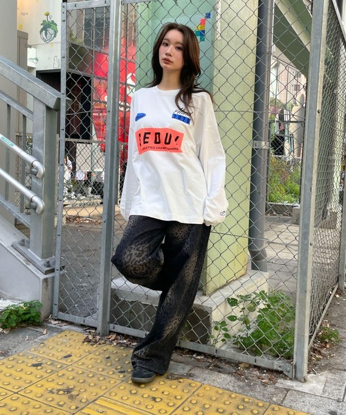 ALAND（エーランド）の「【UNISEX】ALAND／アソートプリントロンT（Tシャツ/カットソー・レディース・その他4/その他1/その他2/その他3/その他5・MEDIUM/LARGE）」の7枚目の写真