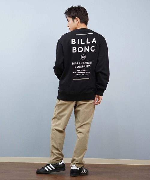 セール】BILLABONG/ビラボン トレーナー スウェット クルーネック ロゴ