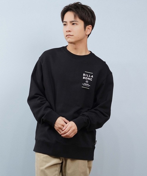 90s BILLABONG ビラボン スウェット バックプリント 黒 y2k トレーナー