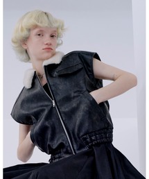 SNIDEL (スナイデル)アウター / ショートブルゾン SNIDEL（スナイデル）の「Sustainableショートブルゾン