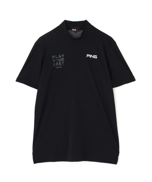 セール】【PING APPAREL】サライテック半袖ハイネックシャツ ＜EARLY