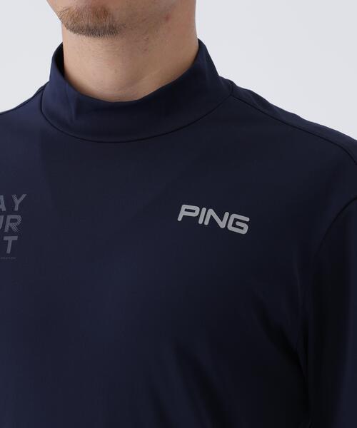 セール】【PING APPAREL】サライテック半袖ハイネックシャツ ＜EARLY